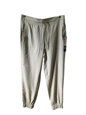 NWT Kyodan Light Gray Active Joggers with Drawstring M 28”